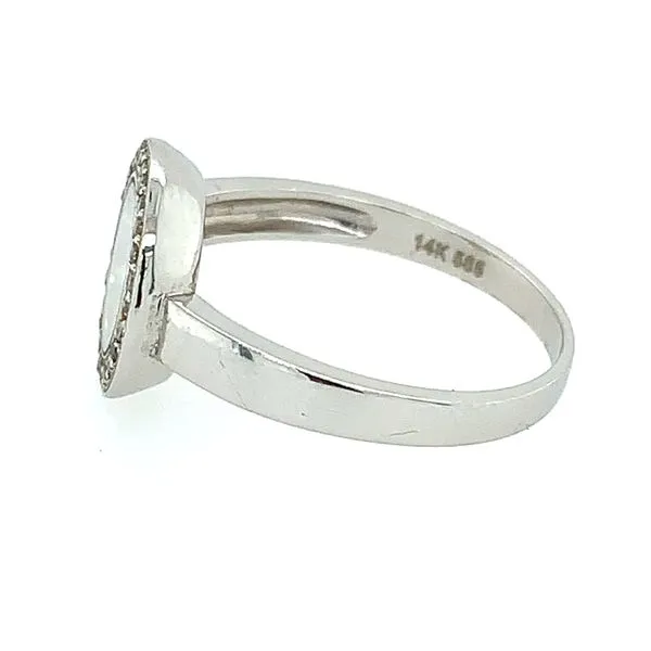 14KW Gold Incased Star and 2 Round Shapes Ring Image 2 Franzetti Jewelers Austin, TX