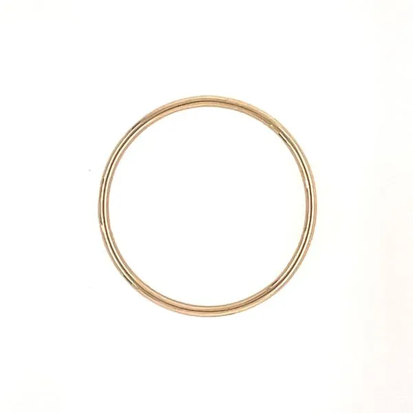 14K Yellow Gold 1 mm Stackable Ring Image 2 Franzetti Jewelers Austin, TX