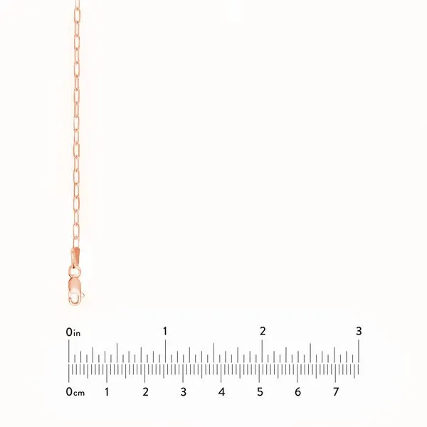 14K Rose Gold 1.9 mm Forzentina Chain 20