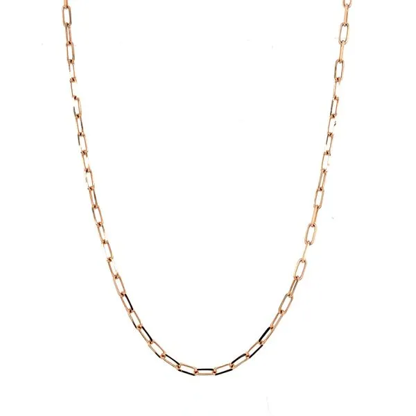 14K Rose Gold 1.9 mm Forzentina Chain 22