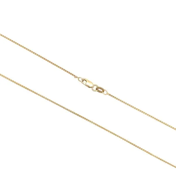 14KY Gold 1.1 mm Wheat Chain 18
