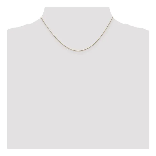 14K Yellow Gold 0.75 MM Cable Chain 16