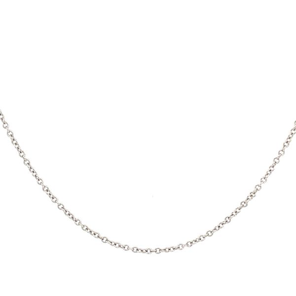 14KW Gold 1 mm Open Link Cable Chain 16