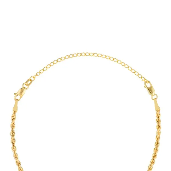 14K Yellow Gold 1.8 mm Double Curb Chain 3