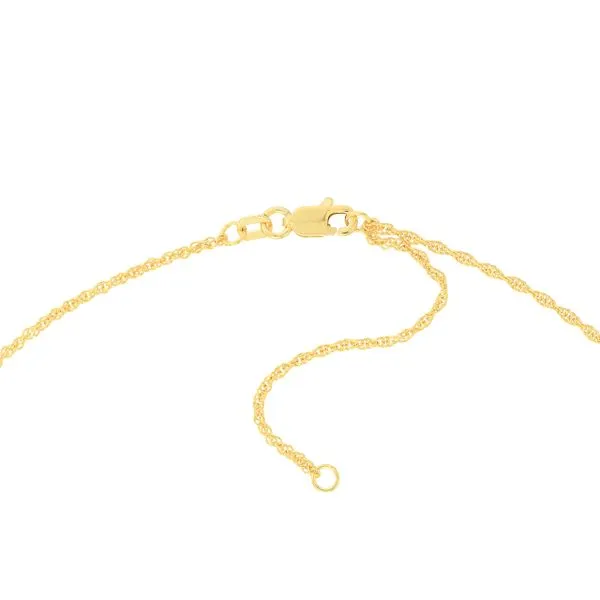 14KY Gold 1.4 mm Double Rope Chain 16-18