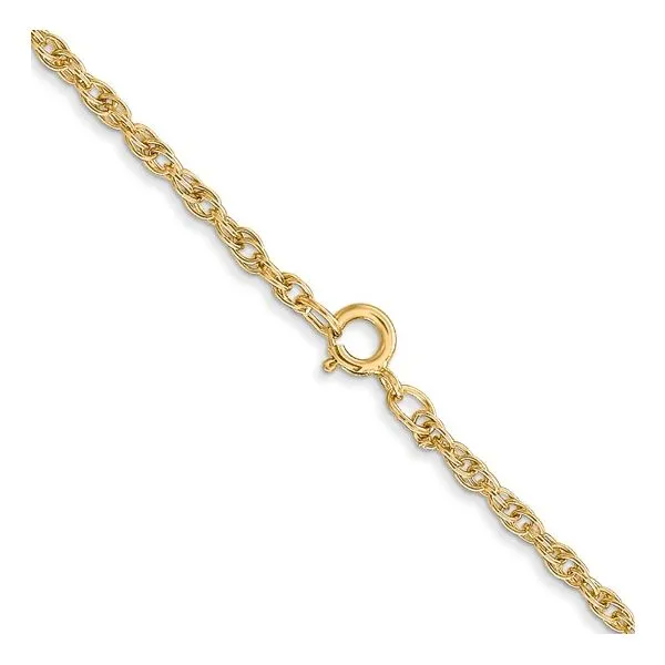 14KY Gold 1.55 mm Cable Rope Chain - 18