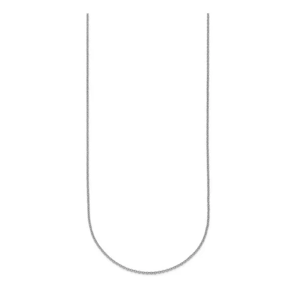 14KW Gold 1.3 mm Solid Cable Chain 20