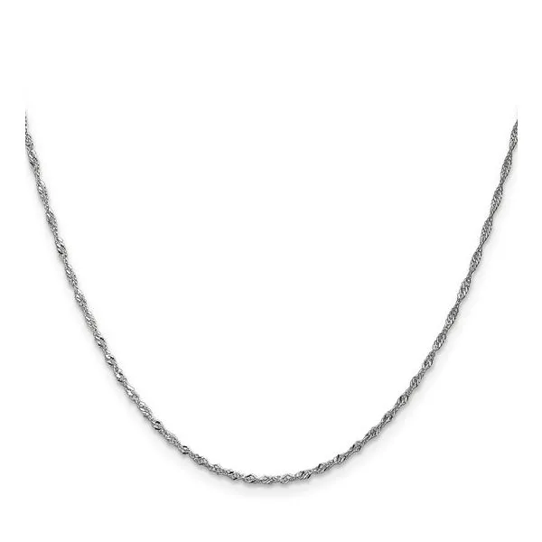 14KW Gold 1.4 mm Singapore Chain 18