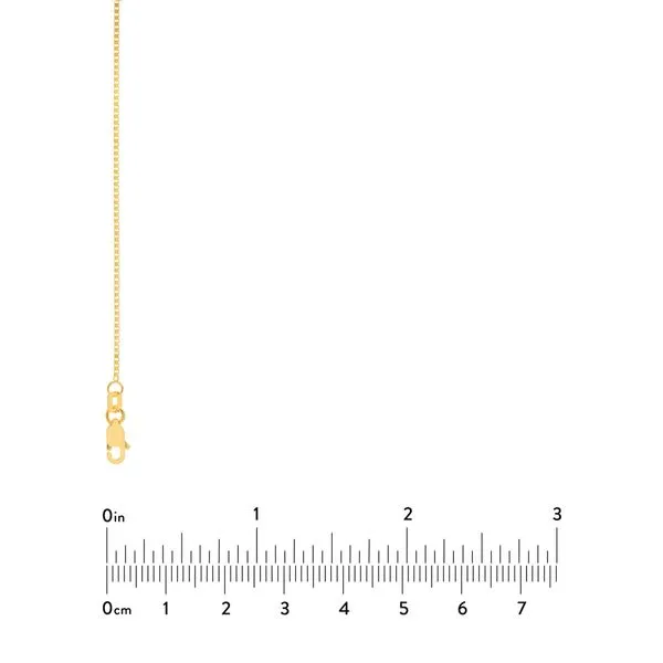 14KY Gold 0.96 mm Box Chain 18