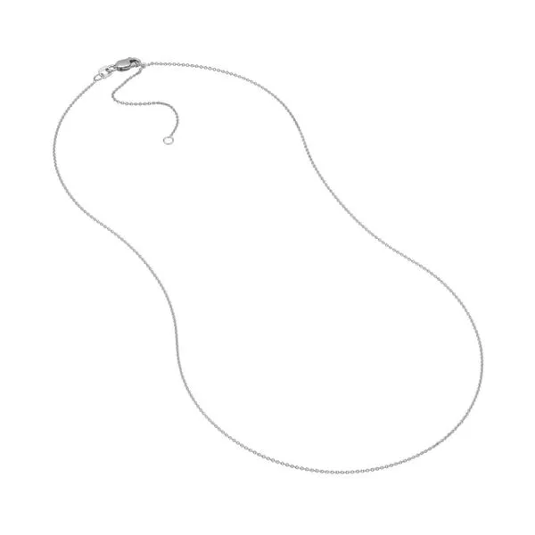 14KW Gold 0.9 mm Tight Cable Chain 16-18