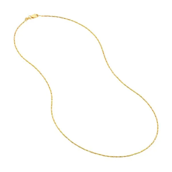 14K Yellow Lumacina Chain Length 18
