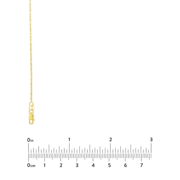 14K Yellow Lumacina Chain Length 18