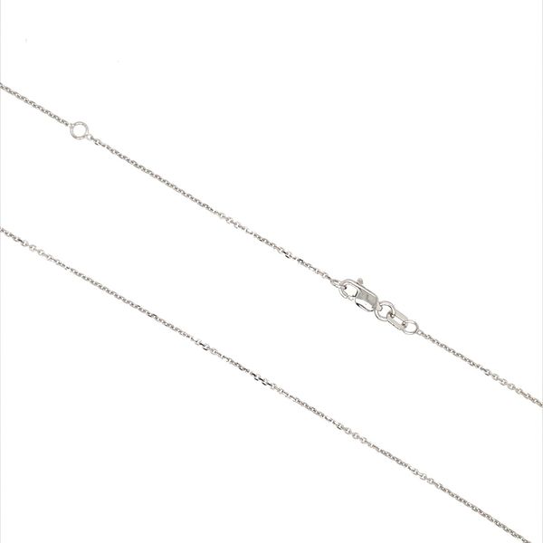 14KW Gold 1.05 mm Diamond Cut Cable Chain 16-18