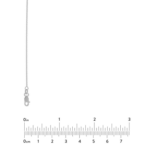 14KW Gold 1.2 mm Open Link Cable Chain 18