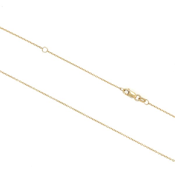 14KY Gold 1.2 mm Cable Chain 18