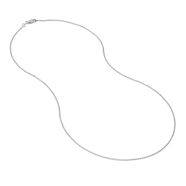 14KW Gold 1.2 mm Open Link Cable Chain 18