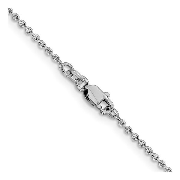 14KW Gold 1.4 mm Forzantine Cable Chain 18