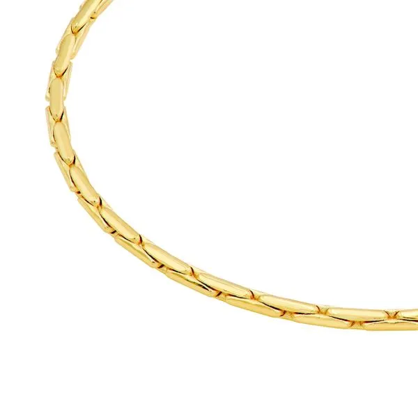 14KY Gold 1.35 mm D/C Forzentina Bracelet - 7.25