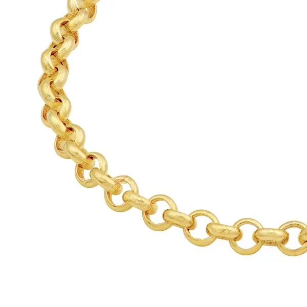 14KY Gold 2.5 mm Rolo Bracelet - 7.25