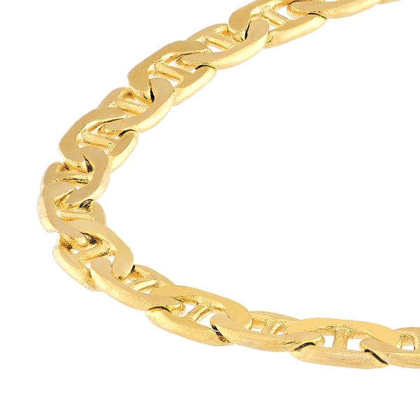 14KY Gold 1.85 mm Mariner Bracelet - 7.25