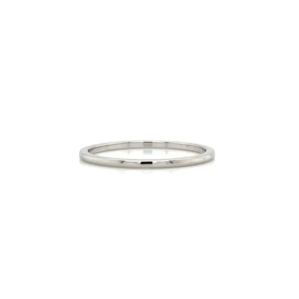 Platinum 1.5 MM Half Round Comfort Fit Band Image 4 Franzetti Jewelers Austin, TX