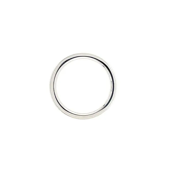Platinum 2 MM Flat Outside Comfort Fit Band Image 5 Franzetti Jewelers Austin, TX