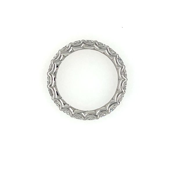 Platinum Wedding Band Image 2 Franzetti Jewelers Austin, TX