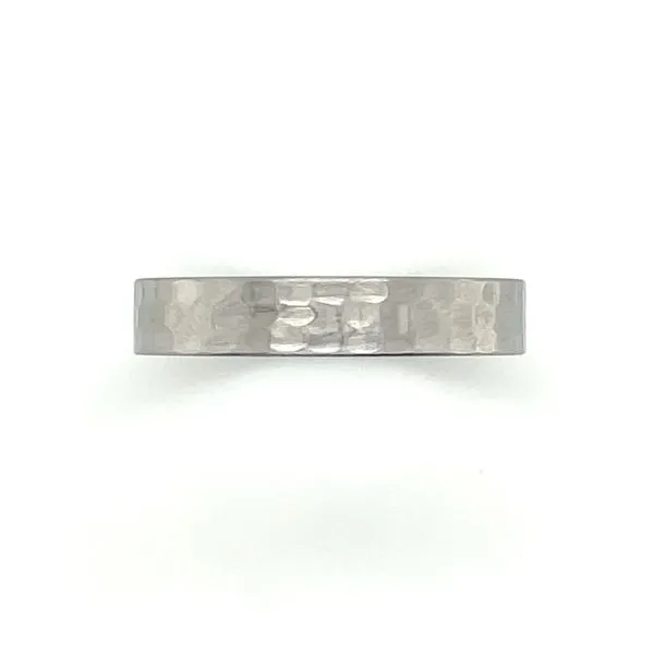 5 mm Cobalt Hammered Inlay TWIST Ring Insert Franzetti Jewelers Austin, TX