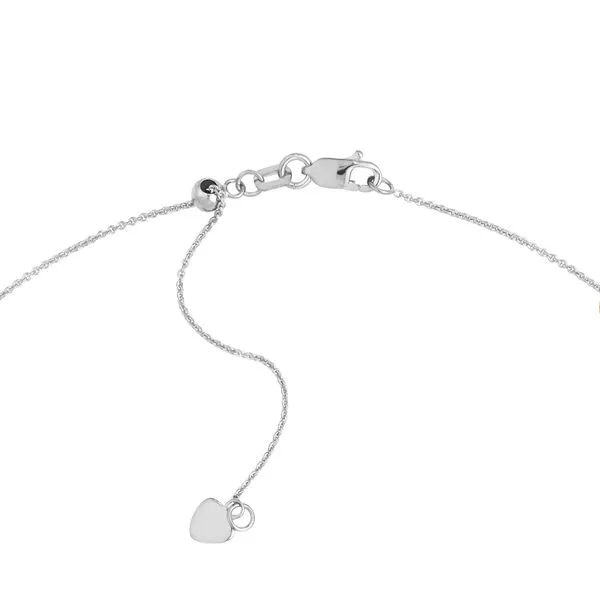 Sterling Silver 0.9 mm Adjustable Cable Chain 22 Image 2 Franzetti Jewelers Austin, TX