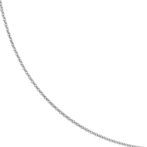 Sterling Silver 1.05 mm Adjustable Cable Chain 22 Image 4 Franzetti Jewelers Austin, TX