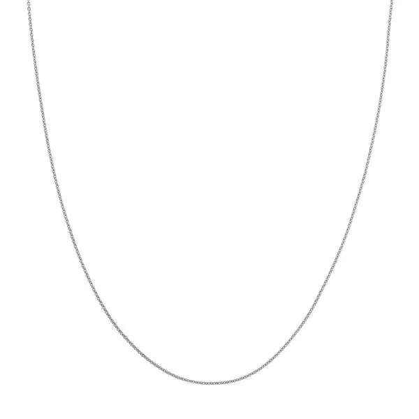 Sterling Silver 1.05 mm Adjustable Cable Chain 22 Franzetti Jewelers Austin, TX