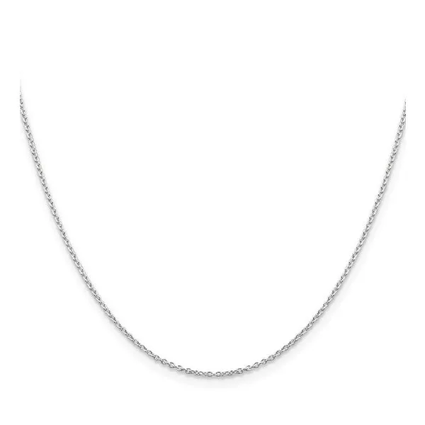 Sterling Silver 1.25 mm Cable Chain 24