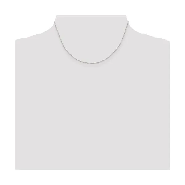 Sterling Silver 1.2 mm Cable Chain 16