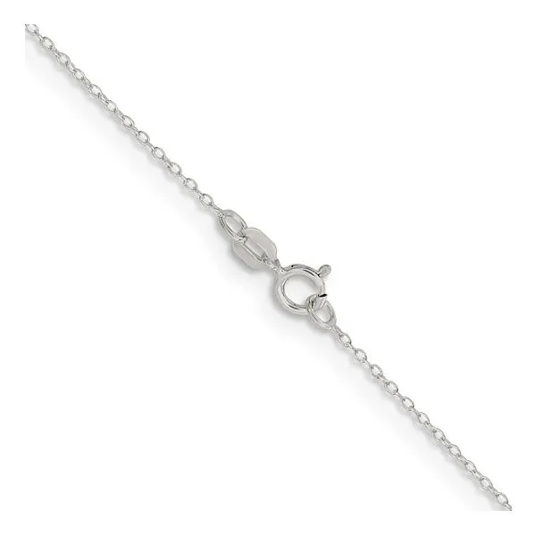 Sterling Silver 0.95 mm Forzantina Cable Chain 16