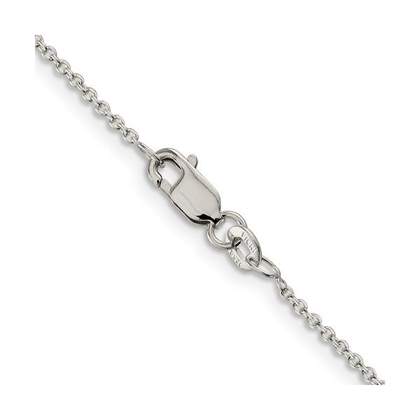Sterling Silver 1.25 mm Cable Chain Image 2 Franzetti Jewelers Austin, TX