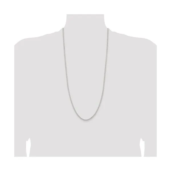 SS 2.6 mm Round Box Chain 30
