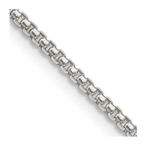 Sterling Silver 1.75 mm Round Box Chain 20