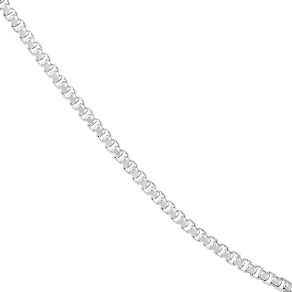 Sterling Silver 2.1 mm Round Box Chain 18
