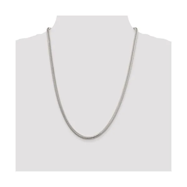 SS 4 mm Snake Chain 24