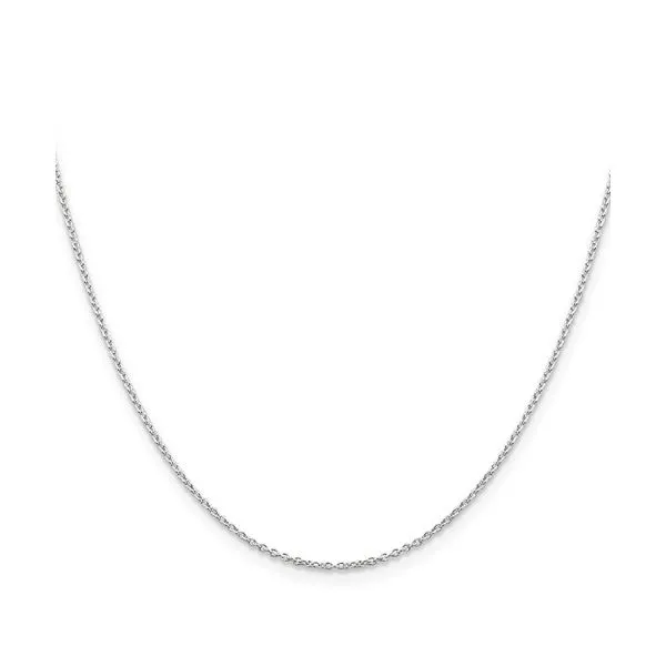 Sterling Silver 1.25 mm Cable Chain 16