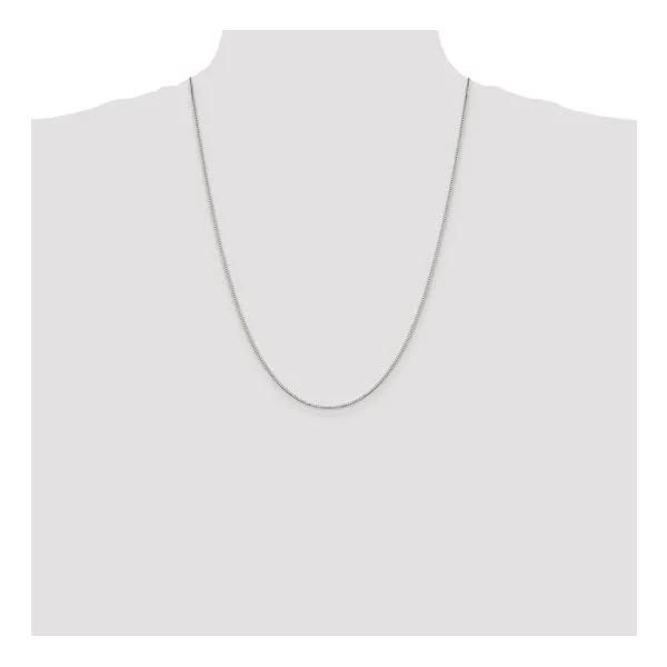 Sterling Silver 1.1 mm Box Chain 24