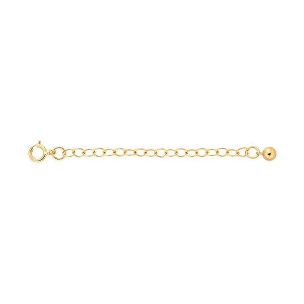 Yellow Gold Filled 2.8 mm Cable Chain Extender 3.5
