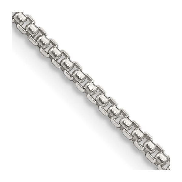 Sterling Silver 1.75 mm Round Box Chain 20