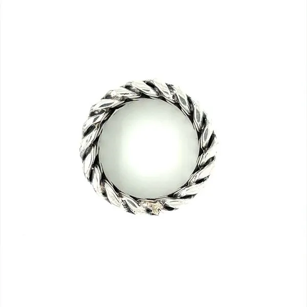 SS 10 MM Wide Fancy Curb Ring Image 3 Franzetti Jewelers Austin, TX