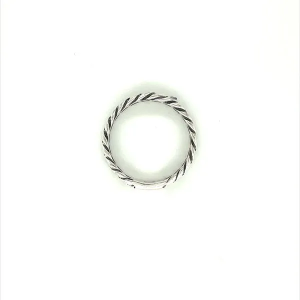 SS 5.8 MM Wide Curb Design Ring Image 3 Franzetti Jewelers Austin, TX