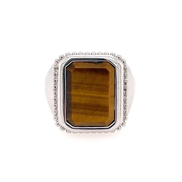 SS Tiger's Eye Ring Franzetti Jewelers Austin, TX