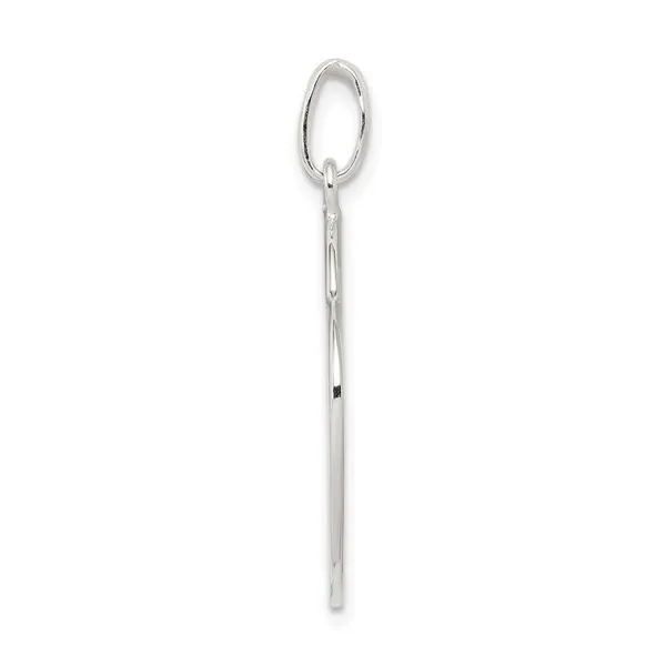 Sterling Silver Heart Charm Image 2 Franzetti Jewelers Austin, TX
