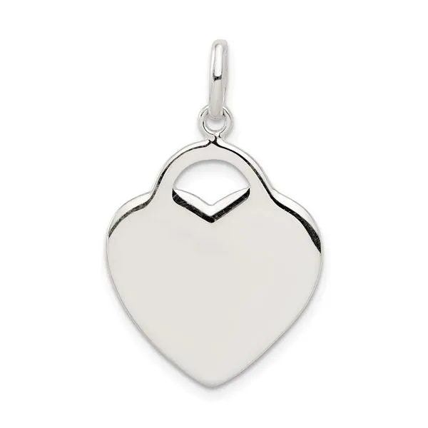 Sterling Silver Heart Charm Franzetti Jewelers Austin, TX