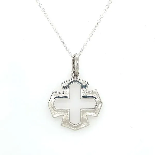 SS Occitan Cross Pendant Image 2 Franzetti Jewelers Austin, TX