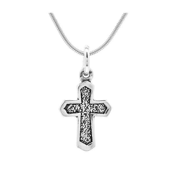 SS Fear Not Child's Cross Pendant Franzetti Jewelers Austin, TX